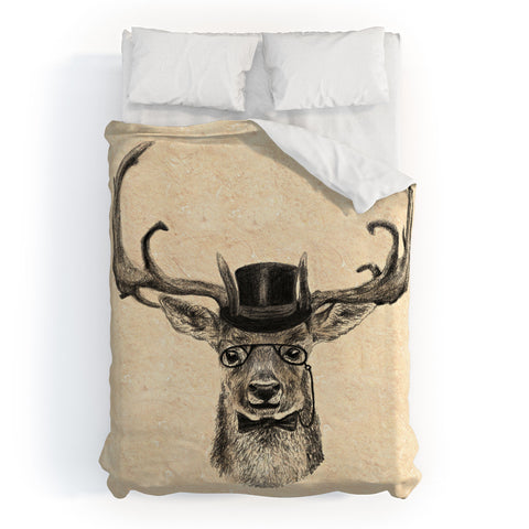 Anna Shell Mr Deer Duvet Cover