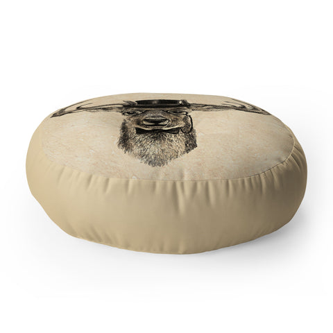 Anna Shell Mr Deer Floor Pillow Round