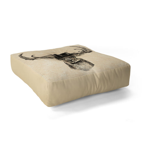 Anna Shell Mr Deer Floor Pillow Square