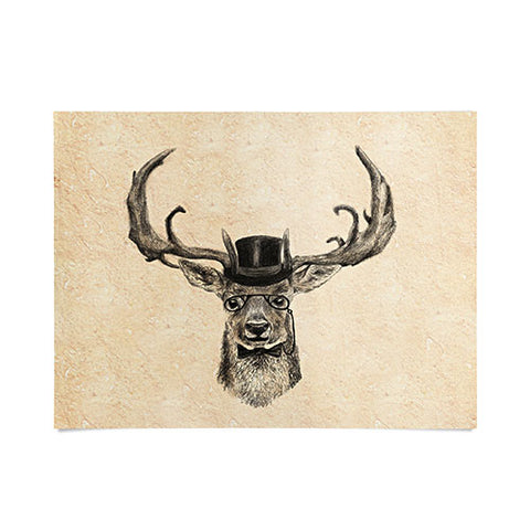 Anna Shell Mr Deer Poster