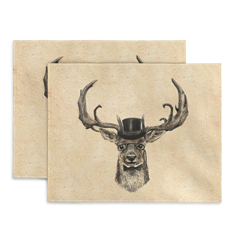 Anna Shell Mr Deer Placemat