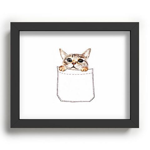 Anna Shell Pocket cat Recessed Framing Rectangle