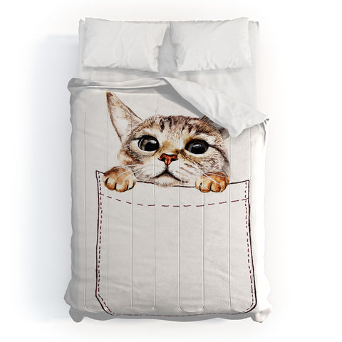 Anna Shell Pocket cat Comforter