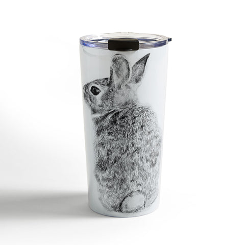 Anna Shell Rabbit drawing Travel Mug