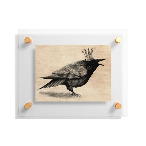 Anna Shell Raven Floating Acrylic Print