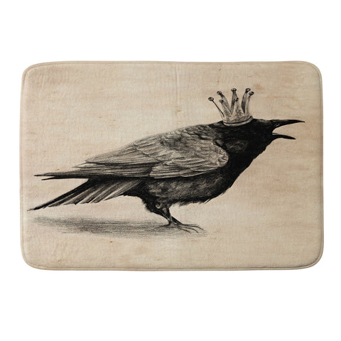 Anna Shell Raven Memory Foam Bath Mat