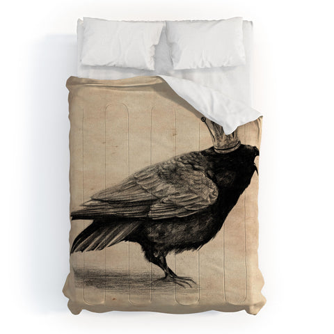 Anna Shell Raven Comforter