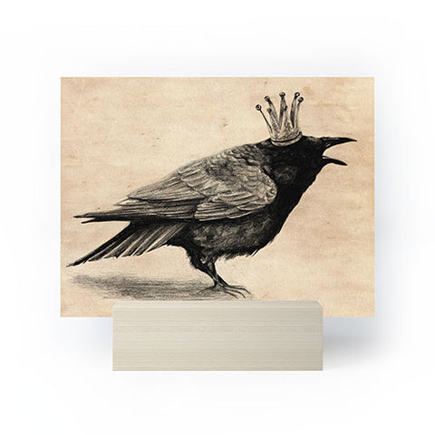 Anna Shell Raven Mini Art Print