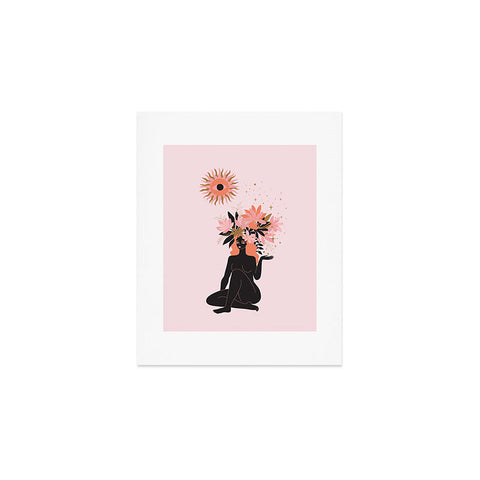 Anneamanda blooming in sun Art Print