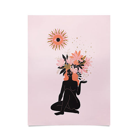 Anneamanda blooming in sun Poster