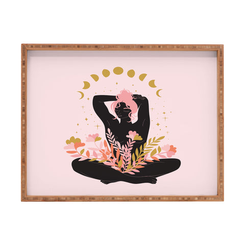 Anneamanda deep breath Rectangular Tray