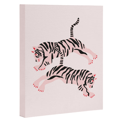 Anneamanda fierce females Art Canvas