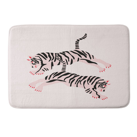 Anneamanda fierce females Memory Foam Bath Mat