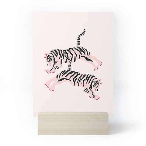 Anneamanda fierce females Mini Art Print