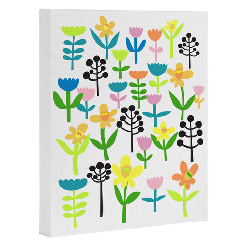 Anneamanda happy summer meadow Art Canvas