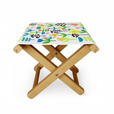 Anneamanda happy summer meadow Folding Stool