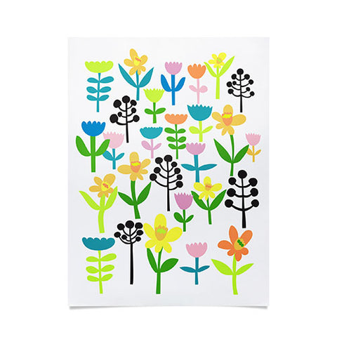 Anneamanda happy summer meadow Poster