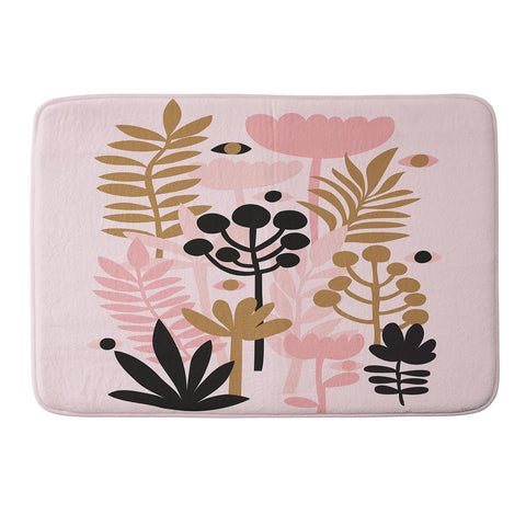 Anneamanda jupiter meadow Memory Foam Bath Mat
