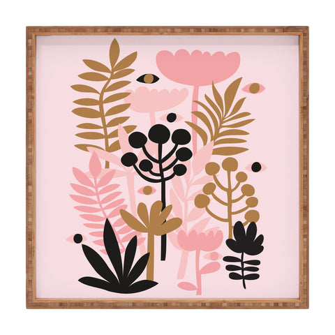 Anneamanda jupiter meadow Square Tray