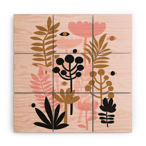 Anneamanda jupiter meadow Wood Wall Mural