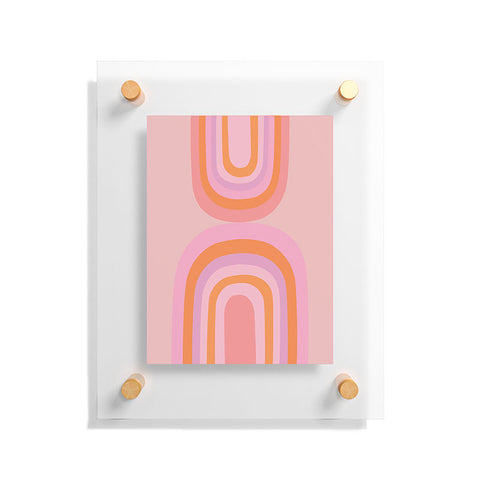 Anneamanda rainbow arches Floating Acrylic Print