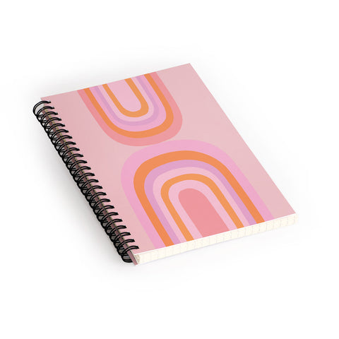 Anneamanda rainbow arches Spiral Notebook