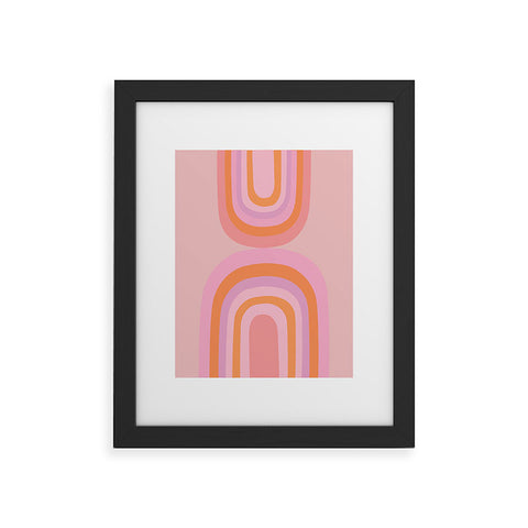 Anneamanda rainbow arches Framed Art Print
