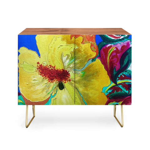 ANoelleJay Birthday Acrylic Yellow Orange Credenza