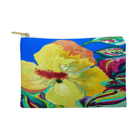 ANoelleJay Birthday Acrylic Yellow Orange Pouch