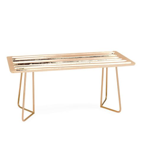 ANoelleJay Brown Earth Lines Coffee Table