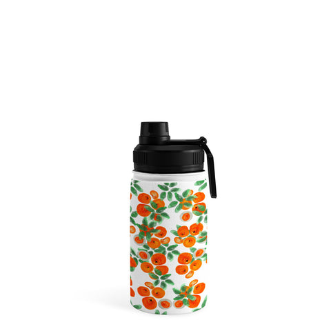ANoelleJay Fresh Orange Juice Pattern Water Bottle