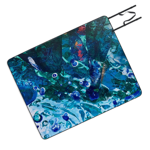 ANoelleJay Look Into The Deep Picnic Blanket