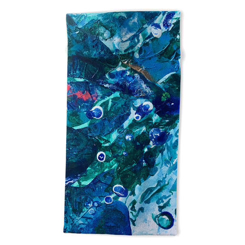 ANoelleJay Look Into The Deep Beach Towel