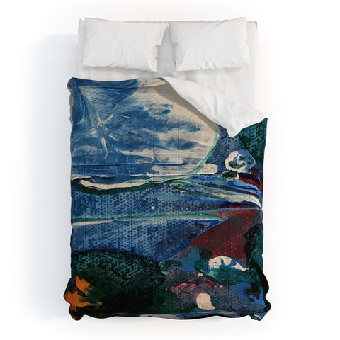 ANoelleJay Mini World Environmental Blues 2 Comforter