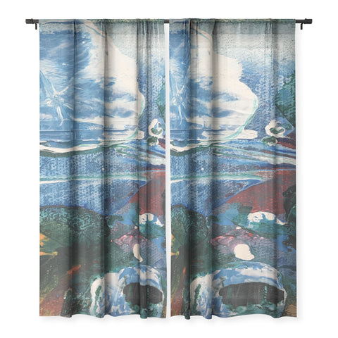 ANoelleJay Mini World Environmental Blues 2 Sheer Non Repeat