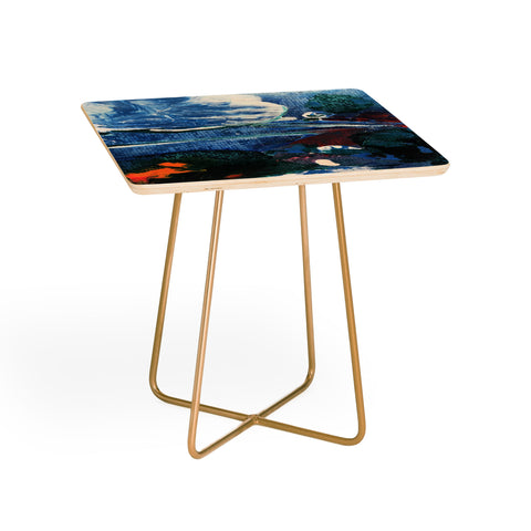 ANoelleJay Mini World Environmental Blues 2 Side Table