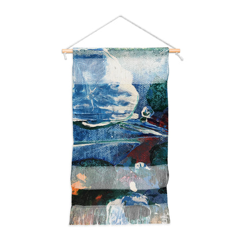 ANoelleJay Mini World Environmental Blues 2 Wall Hanging Portrait