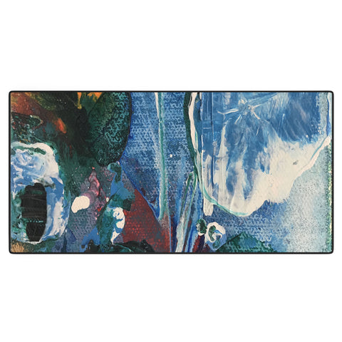 ANoelleJay Mini World Environmental Blues 2 Desk Mat
