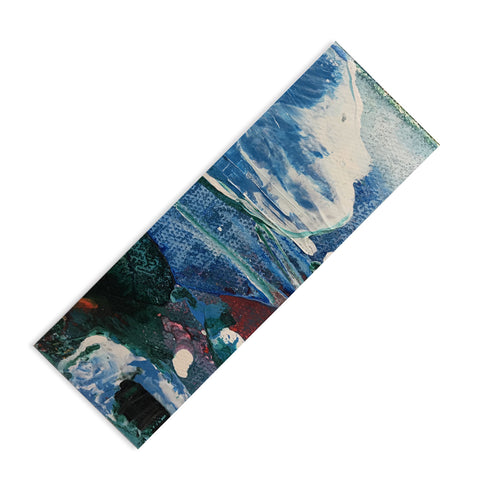 ANoelleJay Mini World Environmental Blues 2 Yoga Mat