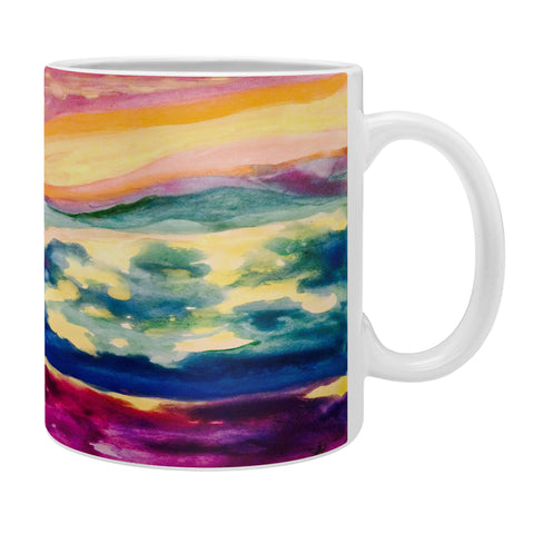 ANoelleJay My Starry Watercolor Night Coffee Mug