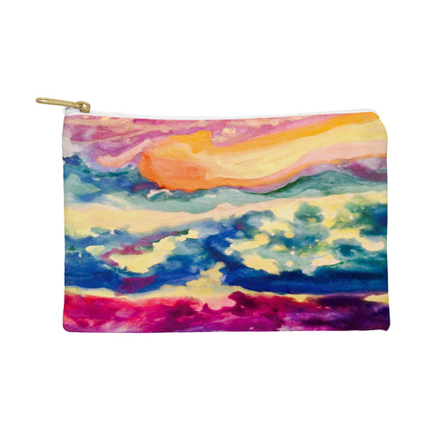 ANoelleJay My Starry Watercolor Night Pouch