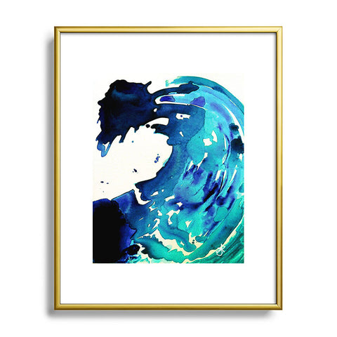 ANoelleJay Ocean 3 Metal Framed Art Print