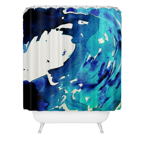 ANoelleJay Ocean 3 Shower Curtain