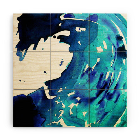 ANoelleJay Ocean 3 Wood Wall Mural