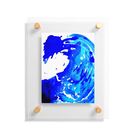 ANoelleJay Save The Water Watercolour Floating Acrylic Print