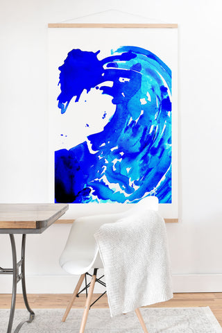 ANoelleJay Save The Water Watercolour Art Print And Hanger