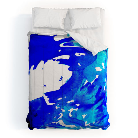 ANoelleJay Save The Water Watercolour Comforter