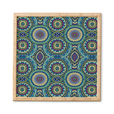 Arcturus Aqua Framed Wall Art