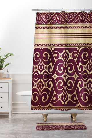 Arcturus Beru Shower Curtain And Mat