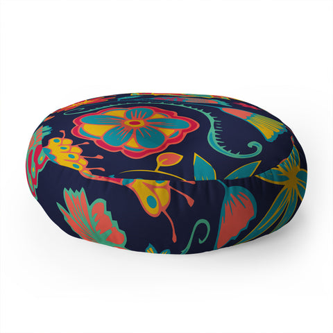 Arcturus Bloom 1 Floor Pillow Round